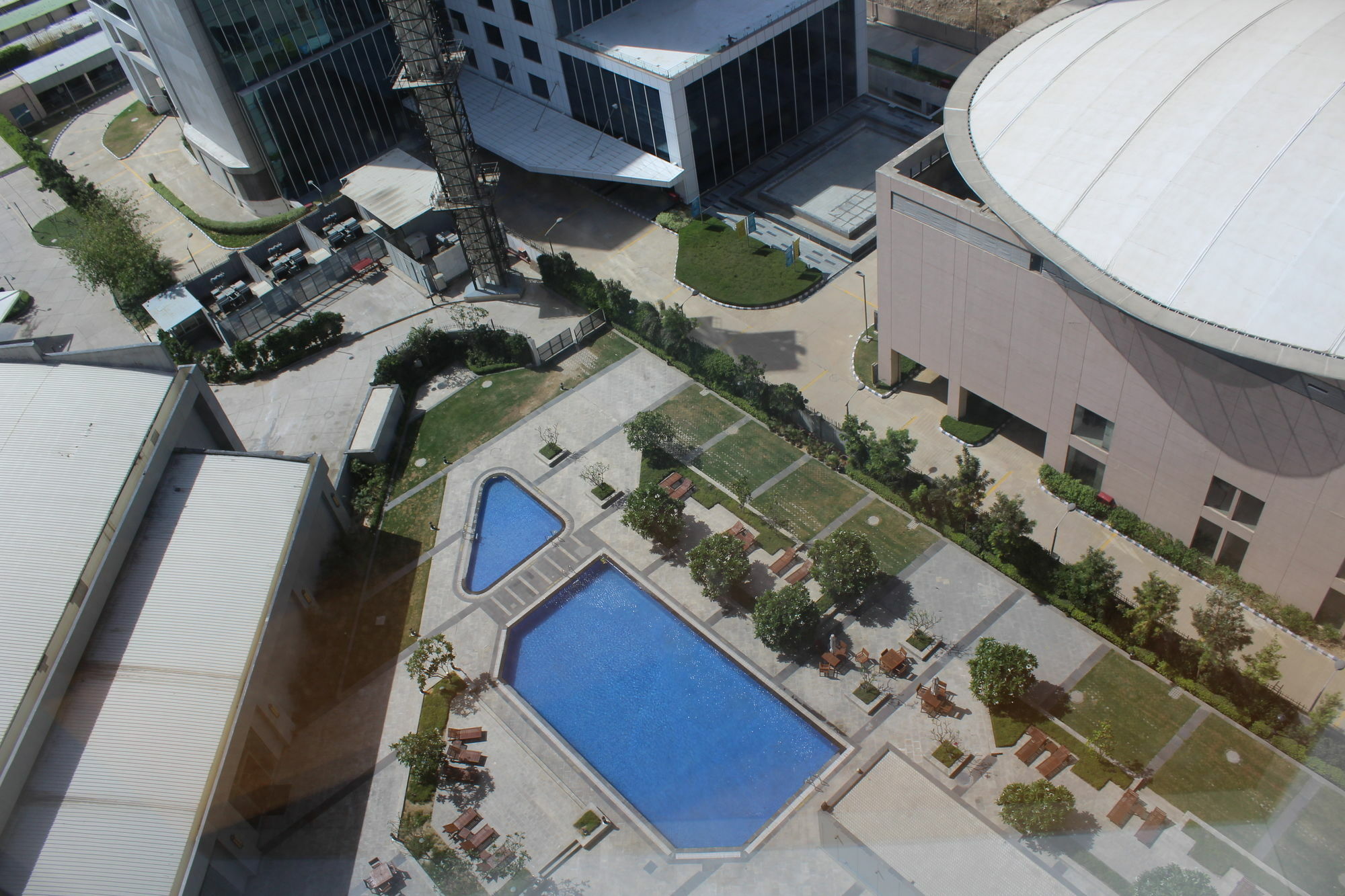 Hyatt Regency Gurgaon Hotel Exterior photo